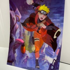 Naruto Akatsuki Pain 3D Effect Poster Anime Wall Art 12x16